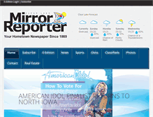 Tablet Screenshot of clreporter.com